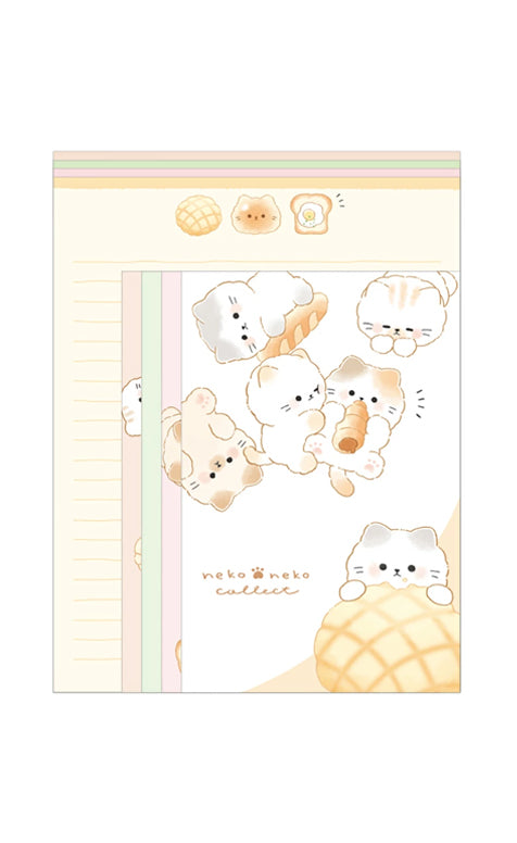 Set kawaii de papier à lettres et enveloppes - Neko Neko collect