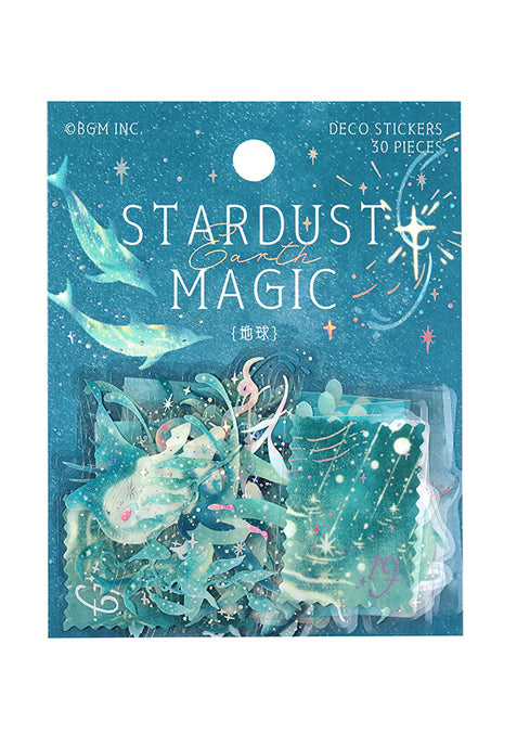 Flake Stickers - Stardust Magic - Terre