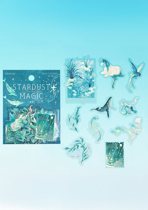 Flake Stickers - Stardust Magic - Terre