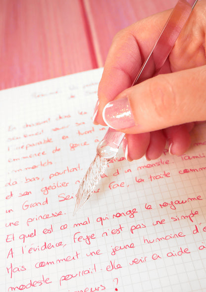 Stylo en verre - Afternoon Tea - Strawberry Cake