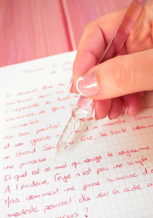 Stylo en verre - Afternoon Tea - Strawberry Cake