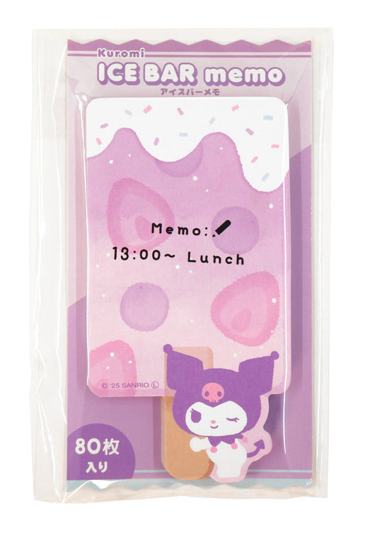Memo pad - Glace Sanrio Kuromi