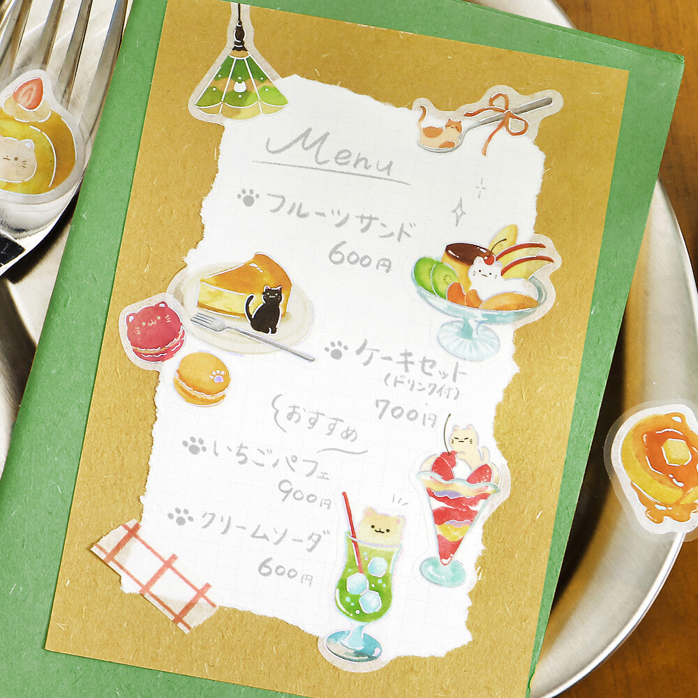 Flake Stickers - Itadakimasu nya~ Nyan Cafe