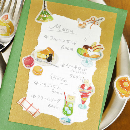Flake Stickers - Itadakimasu nya~ Nyan Cafe