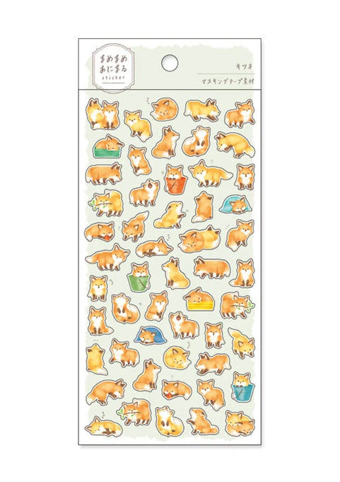 Stickers - Mame Mame Animaru Fox