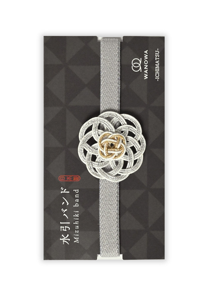 Élastique décoratif Mizuhiki - Argenté et doré