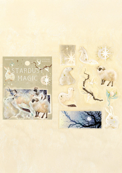 Flake Stickers - Stardust Magic - Lune