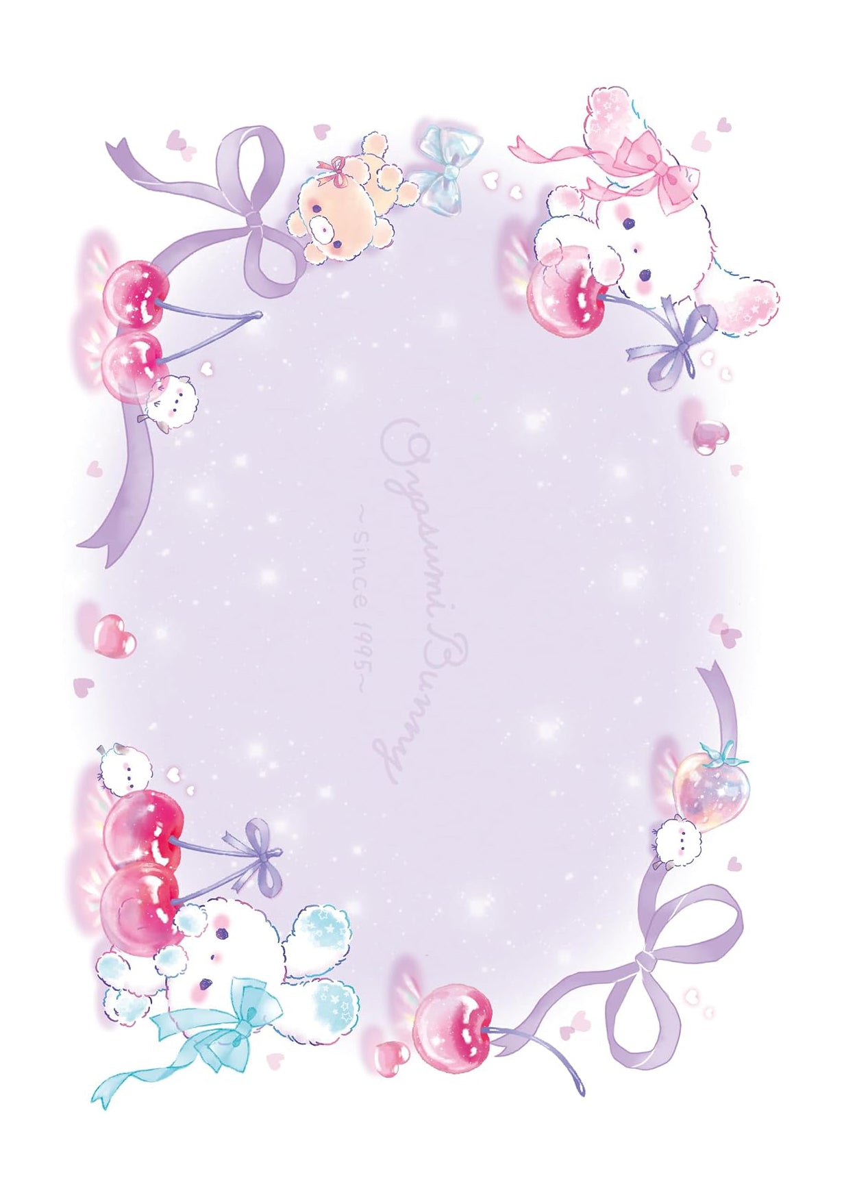 Bloc-notes secret - Oyasumi Bunny - Cherry