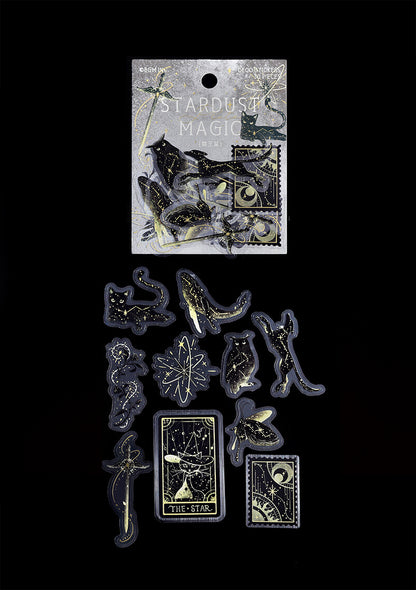 Flake Stickers - Stardust Magic - Pluton zoom