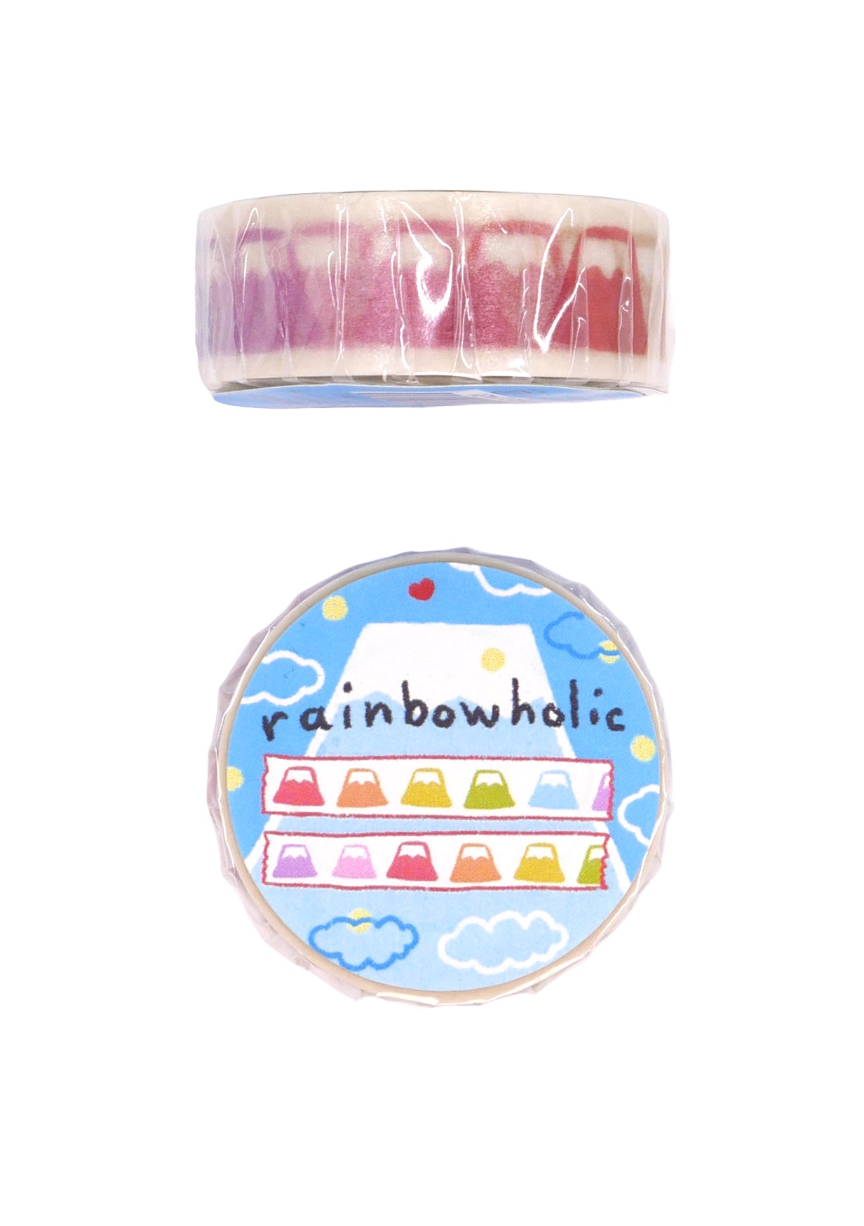 Washi tape - Rainbow Mt Fuji - Rainbowholic