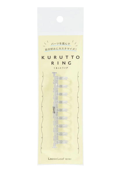 Kurutto Ring Maruman - Reliure - Bloc-notes personnalisable - blanc transparent