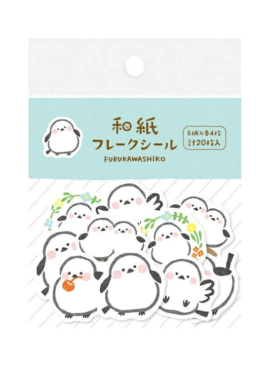 Flake stickers - Shimaenaga Furukawashiko