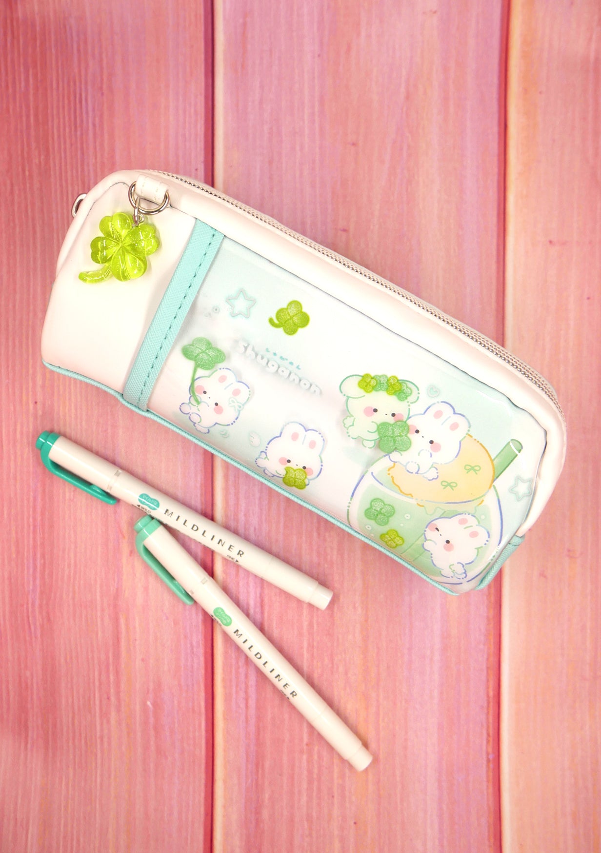 Trousse - Shuganon et trèfle à quatre feuilles
