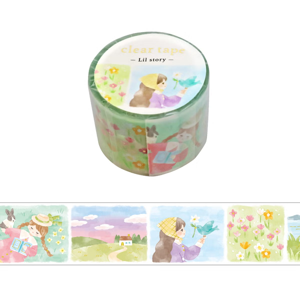 Clear tape - Lil story - Tableau d'une promenade