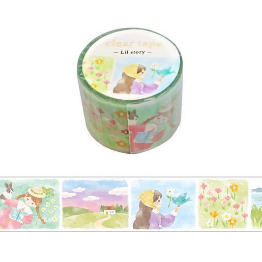 Clear tape - Lil story - Tableau d'une promenade