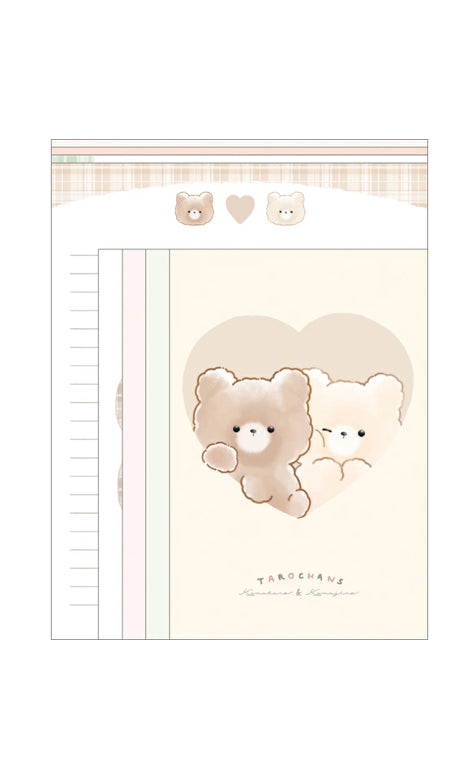 Set kawaii de papier à lettres et enveloppes - Tarochans