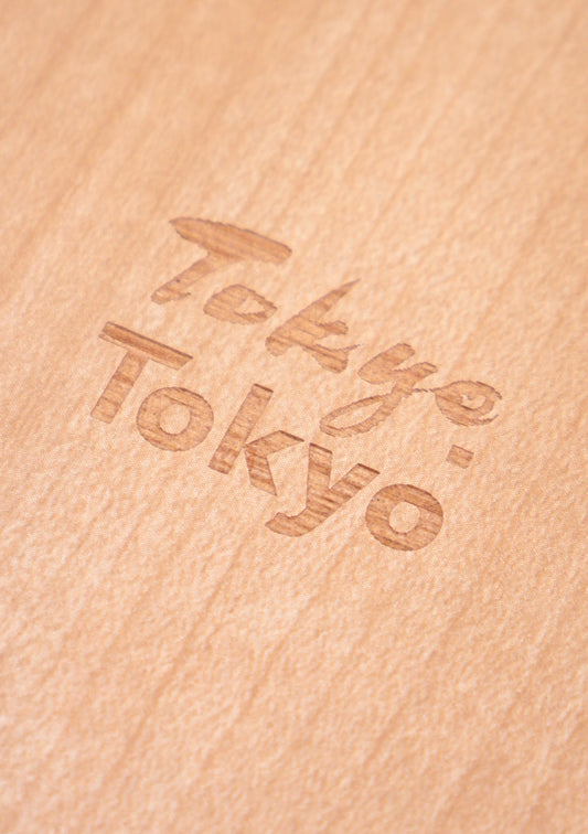 Carnet goshuincho en bois - Tokyo, Tokyo - 4ème couverture