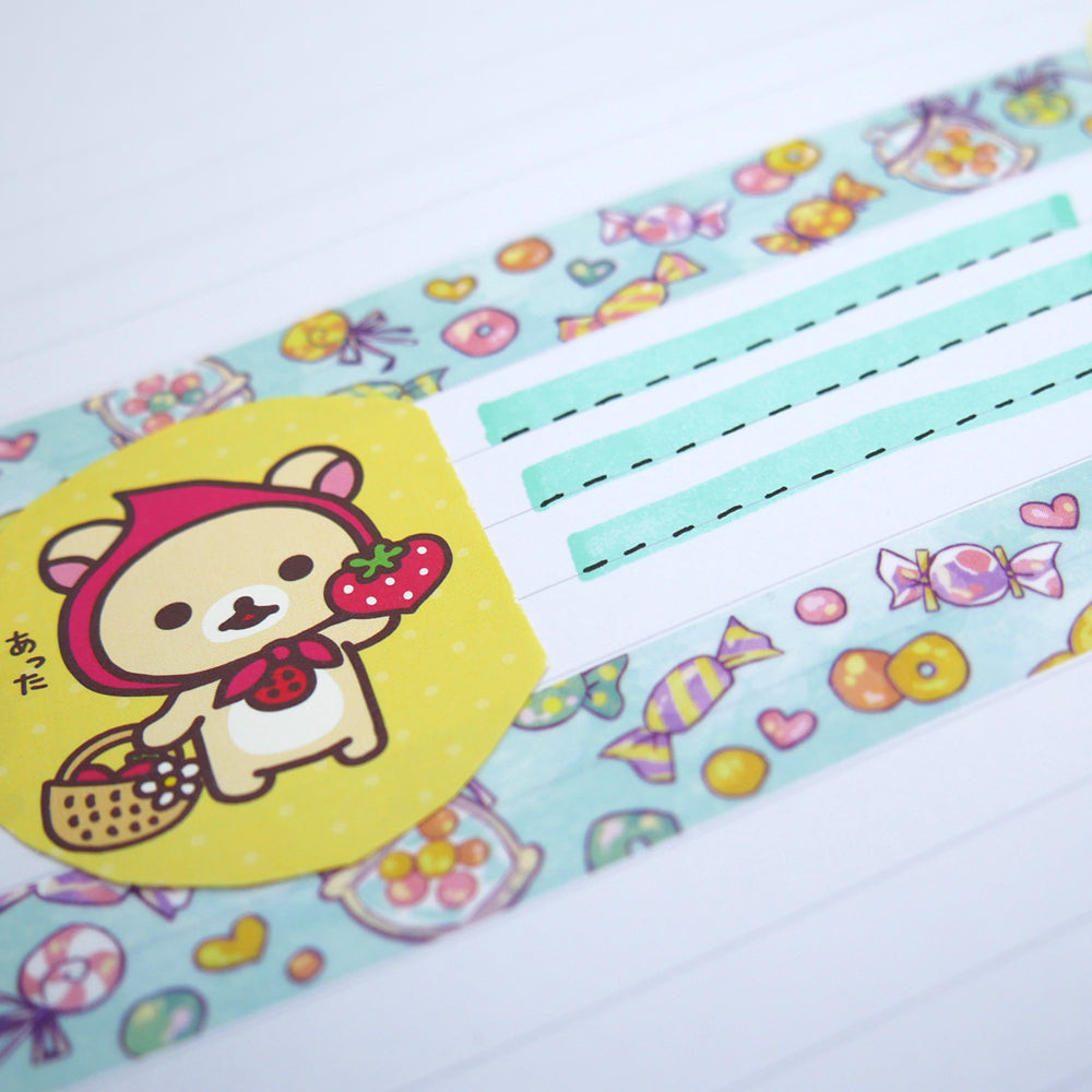 washi tape candy bonbon cadre bullet journal