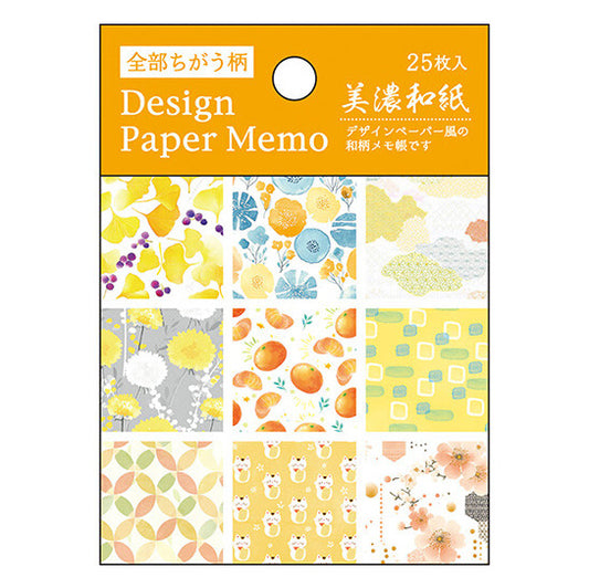 Bloc de papier japonais - Yamabuki