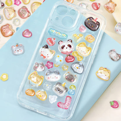 Drop Stickers - Kyururun - Animaux kawaii