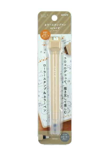 Kutsuwa Stylo roller tampon Cruro Latte Beige