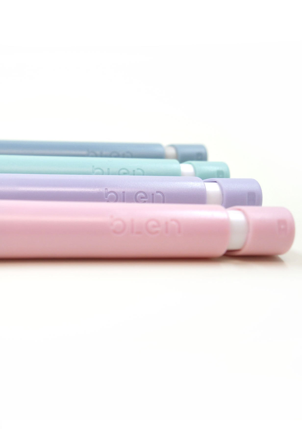 Stylo Zebra Blen rose violet vert bleu