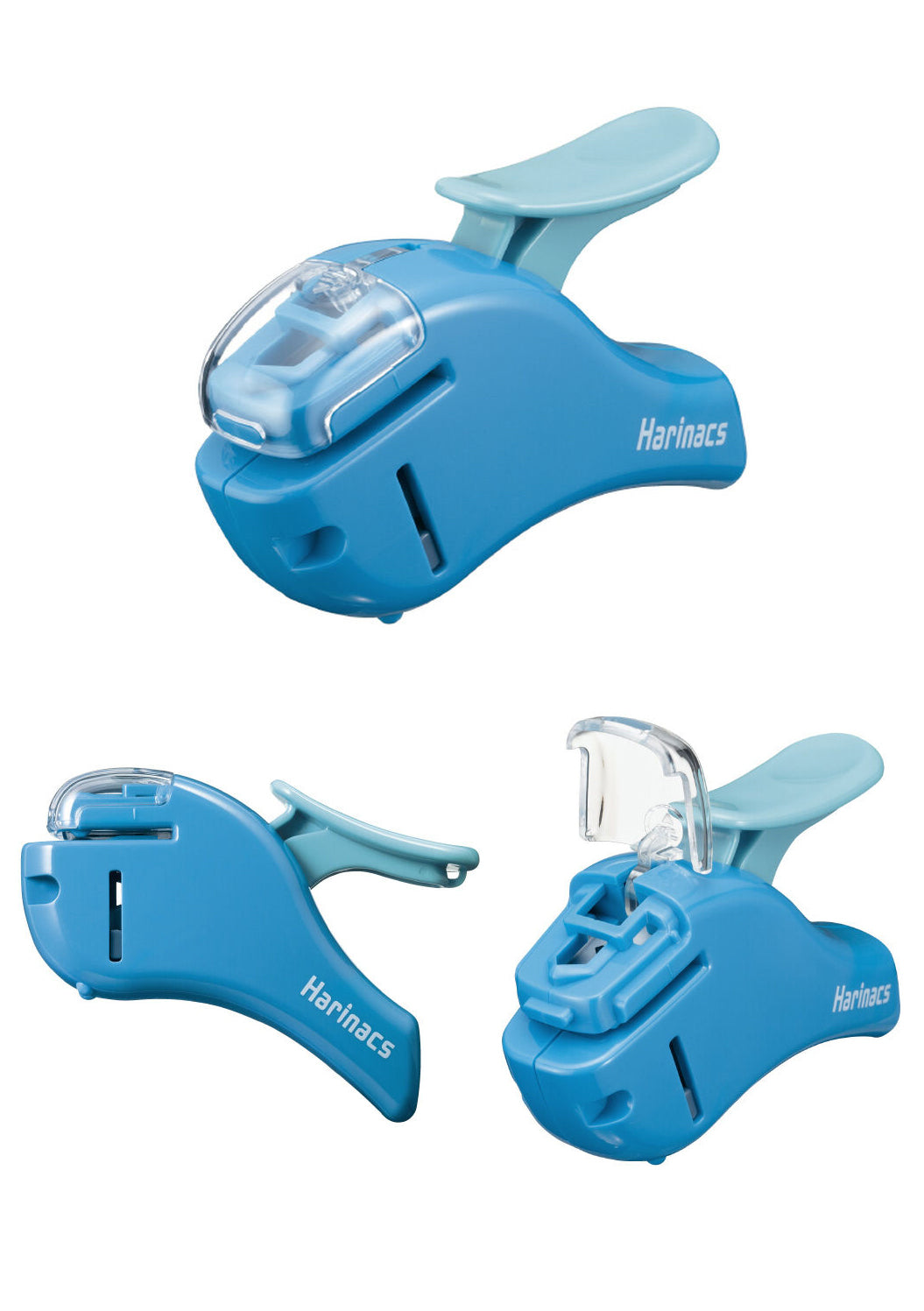 Agrafeuse sans agrafes - Harinacs Kokuyo bleue