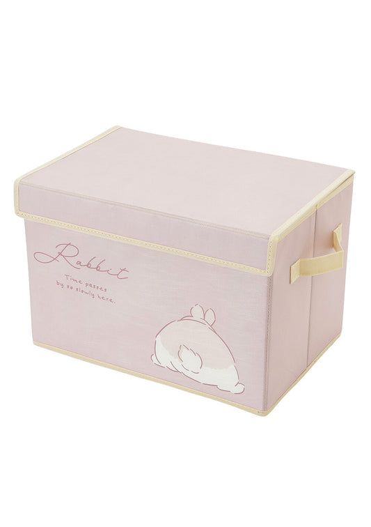 Boîte de rangement kawaii en tissu - Lapin