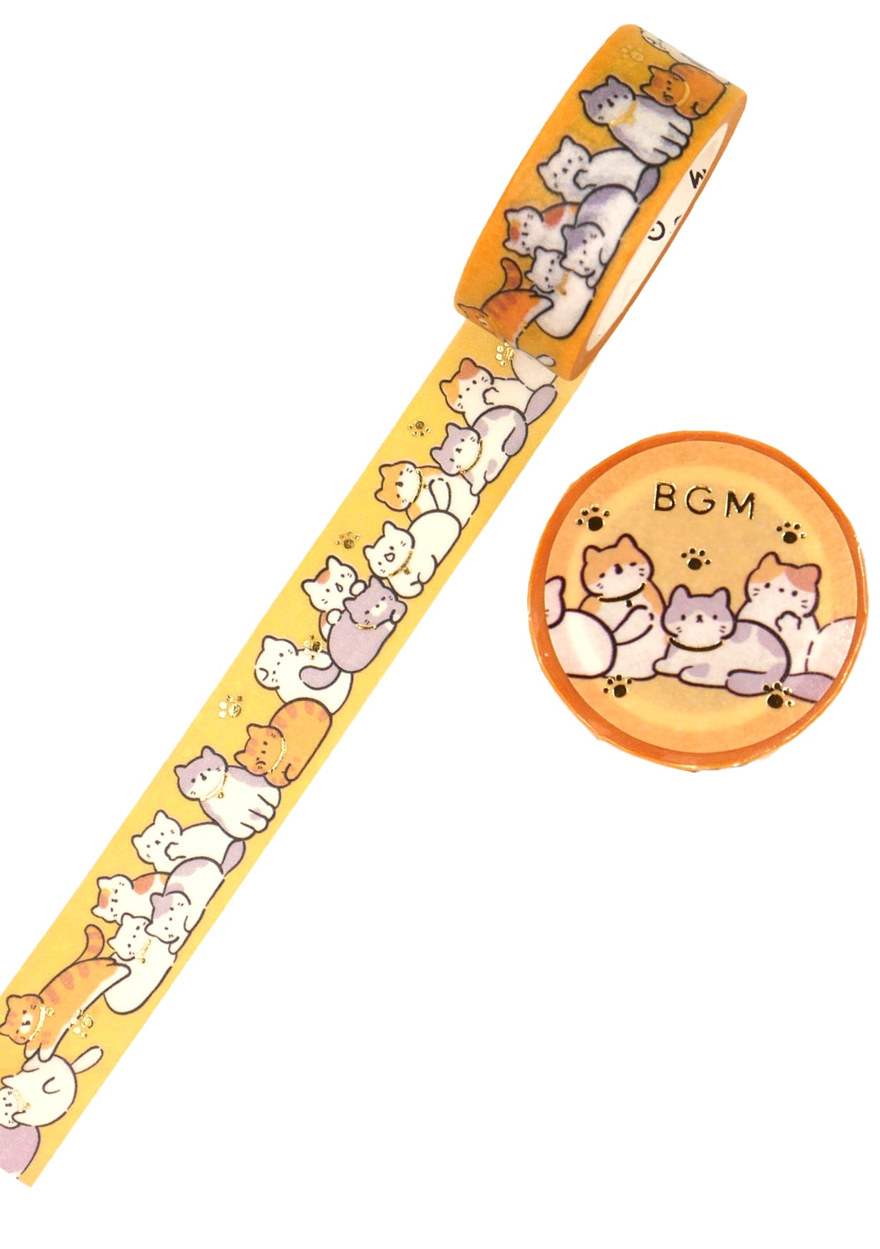 Washi tape - Chats kawaii