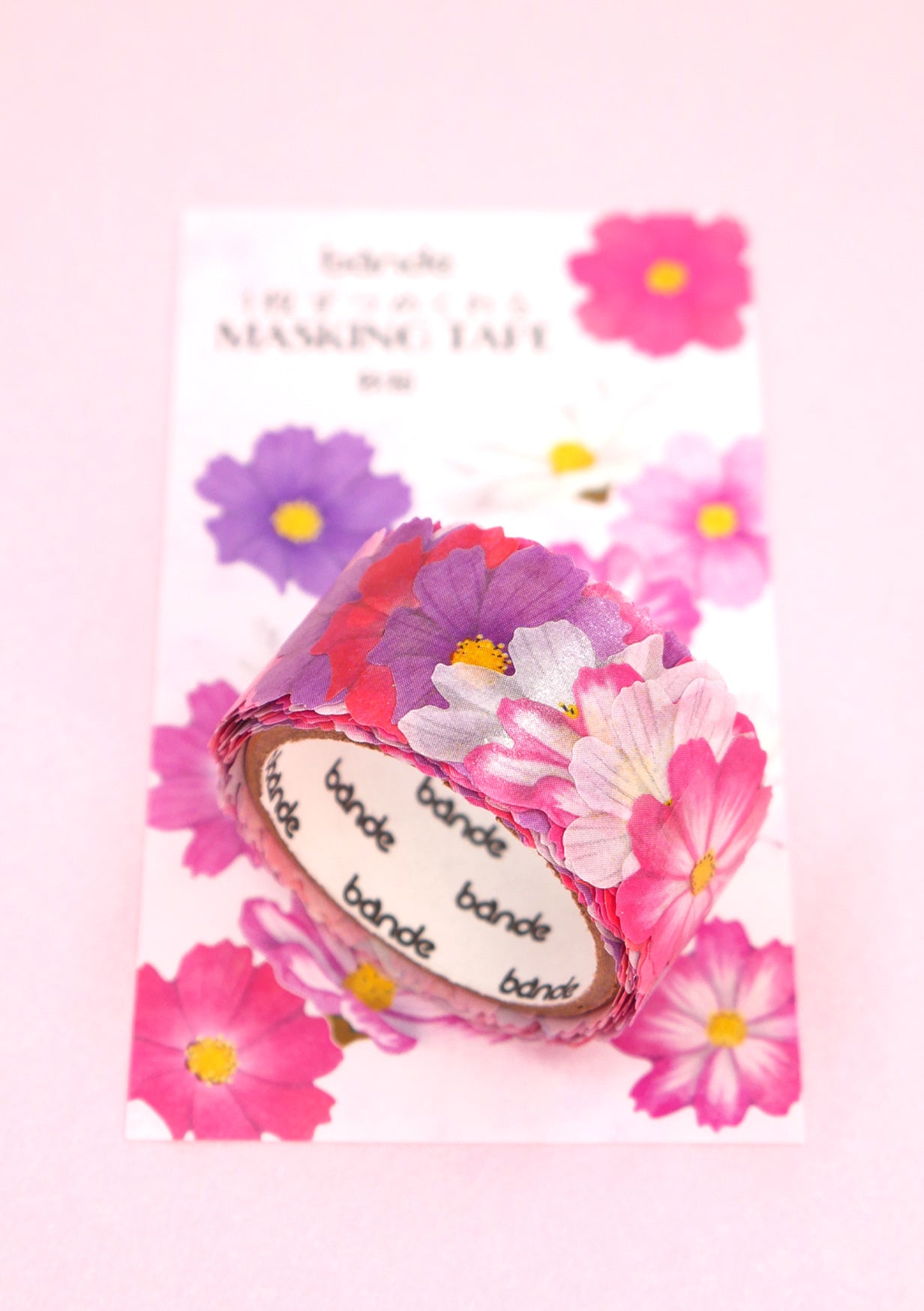 Masking tape stickers - Fleurs d'automne Cosmos