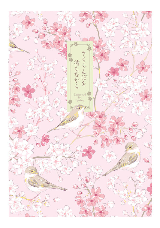 Set de papier à lettre - Dans l'attente des cerises