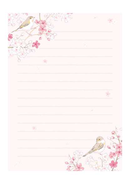 Set de papier à lettre - Dans l'attente des cerises