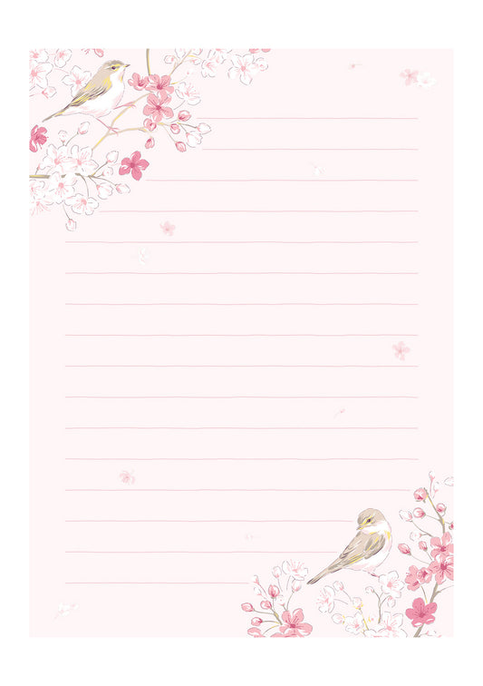 Set de papier à lettre - Dans l'attente des cerises