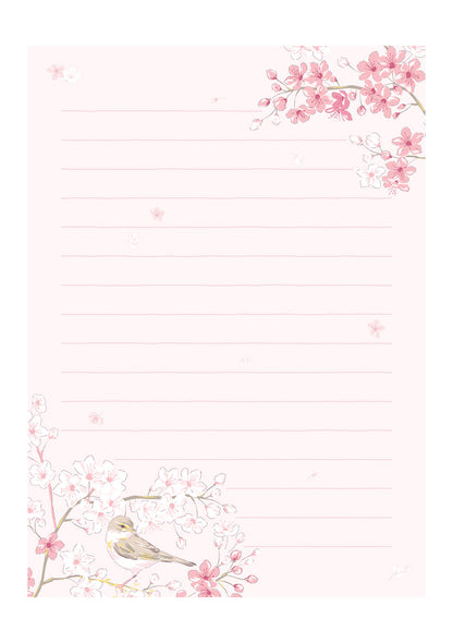 Set de papier à lettre - Dans l'attente des cerises