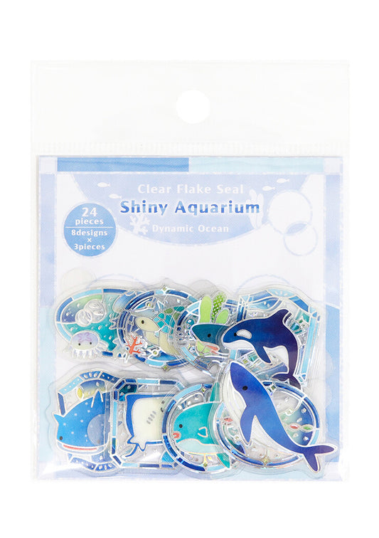 Shiny Aquarium stickers - Dynamic Ocean