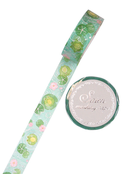 Washi tape - Grenouille Pukapuka Kaeru