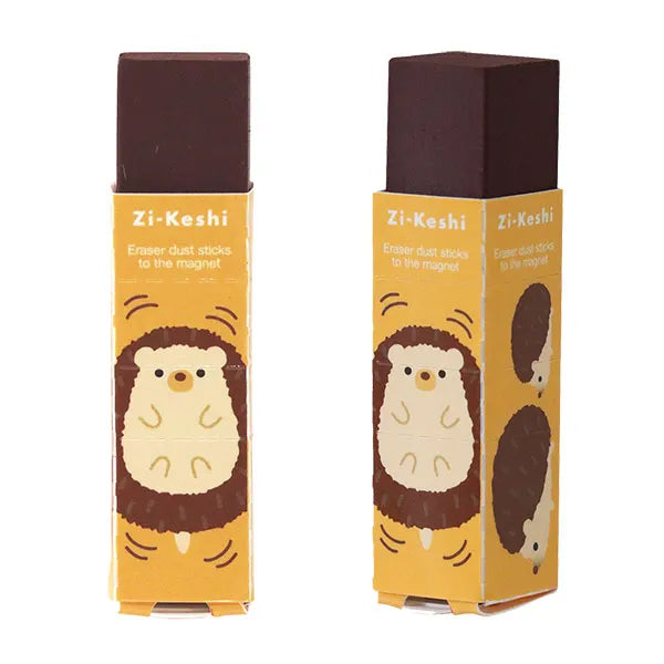 Gomme magnétique Zi-keshi - Animaux Kutsuwa Hérisson