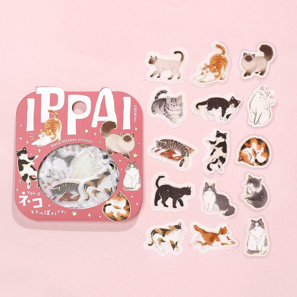 Flake Stickers - Ippai - Neko vol.2