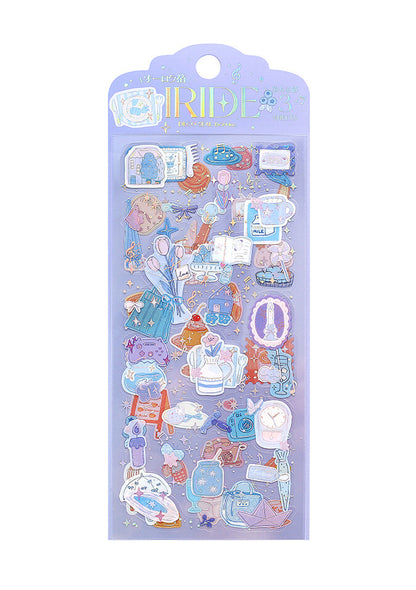 Clear Stickers - Iride - Sparkling Accessories (trois planches)