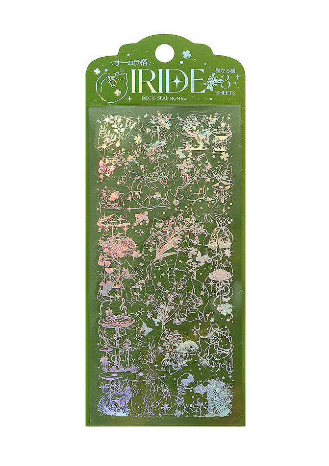 Clear Stickers - Iride - Friends in the Forest (trois planches)