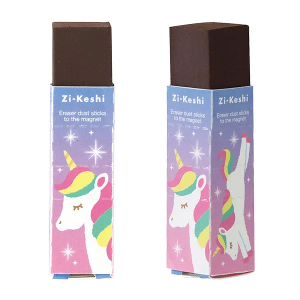 Gomme magnétique Zi-keshi - Animaux Kutsuwa Licorne