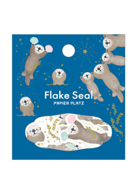 Flake stickers - Loutre