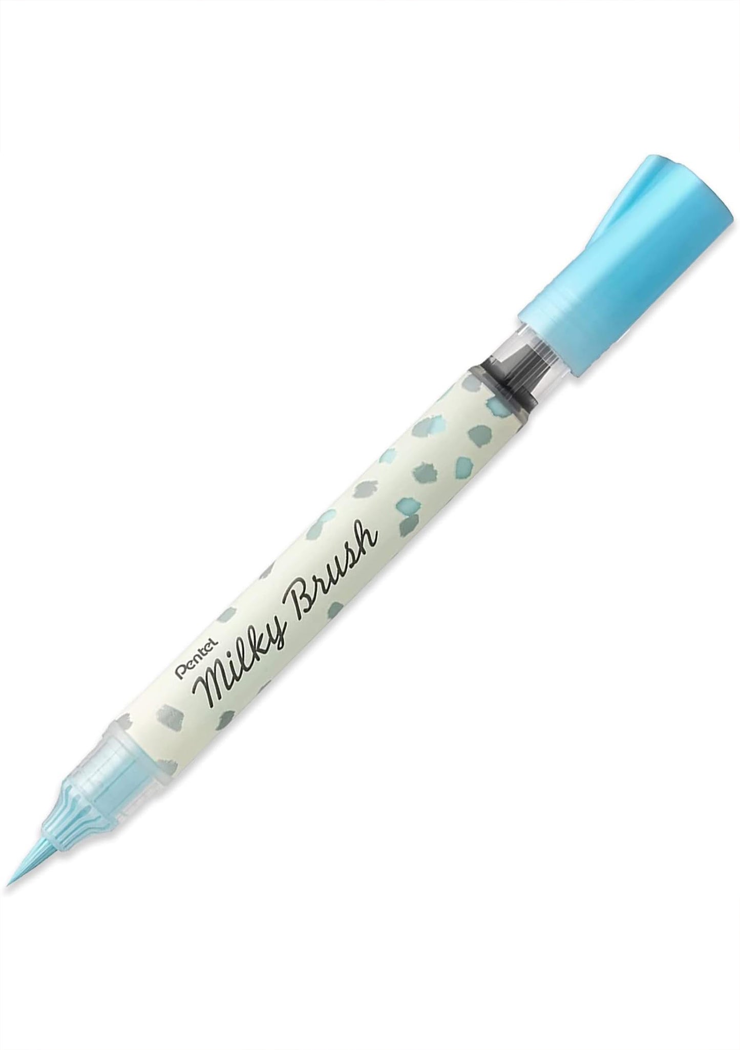 Pentel Milky Brush - Couleurs pastels - bleu pastel