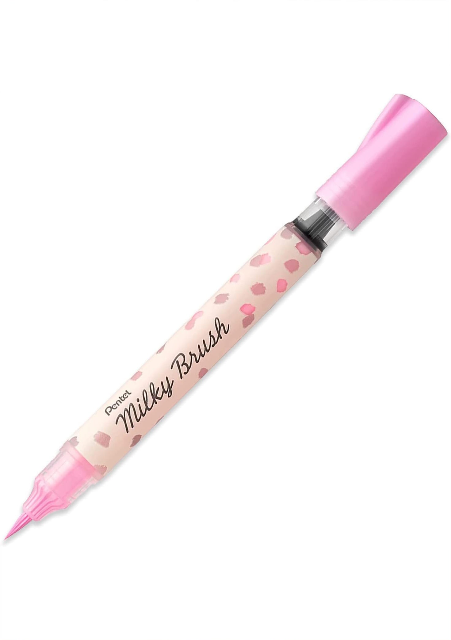 Pentel Milky Brush - Couleurs pastels - rose pastel