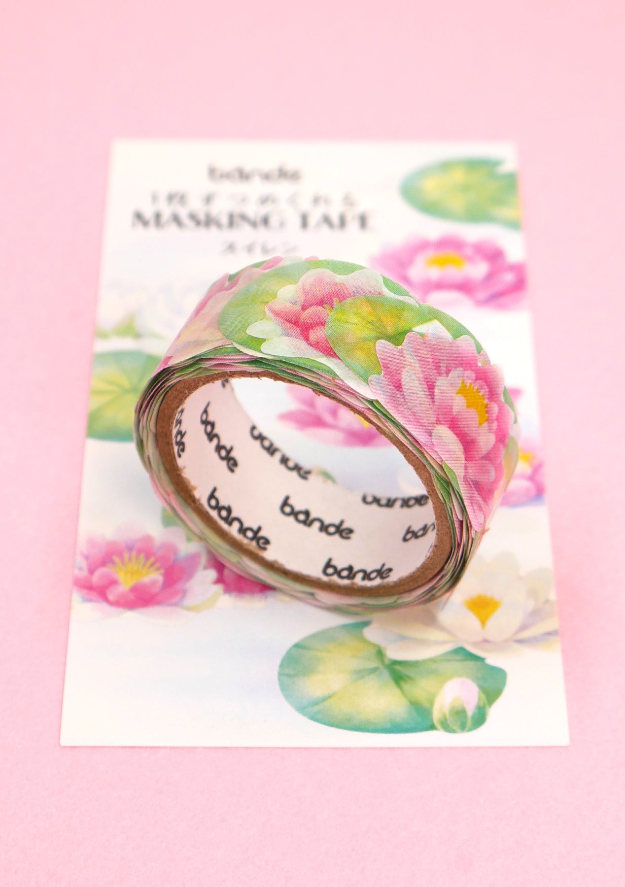 Masking tape stickers - Nénuphar