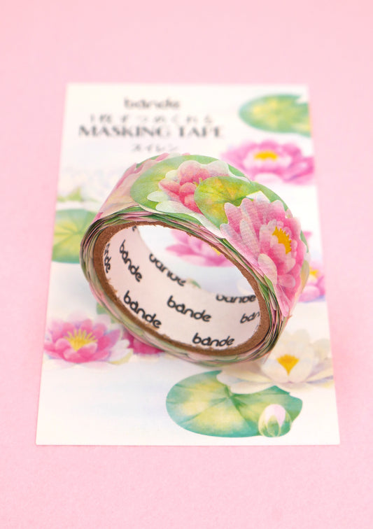 Masking tape stickers - Nénuphar