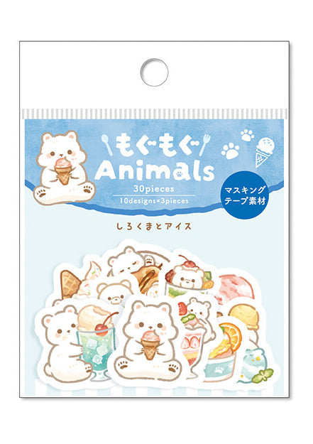 Flake stickers - Ours polaire et glace