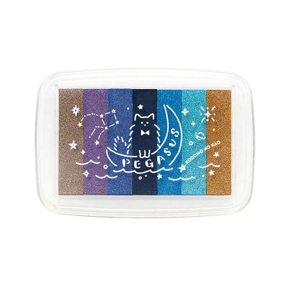 Palette d'encre arc-en-ciel pastel - Kodomo no Kao Pegasus