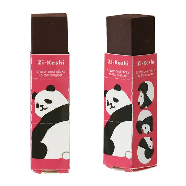 Gomme magnétique Zi-keshi - Animaux Kutsuwa Panda