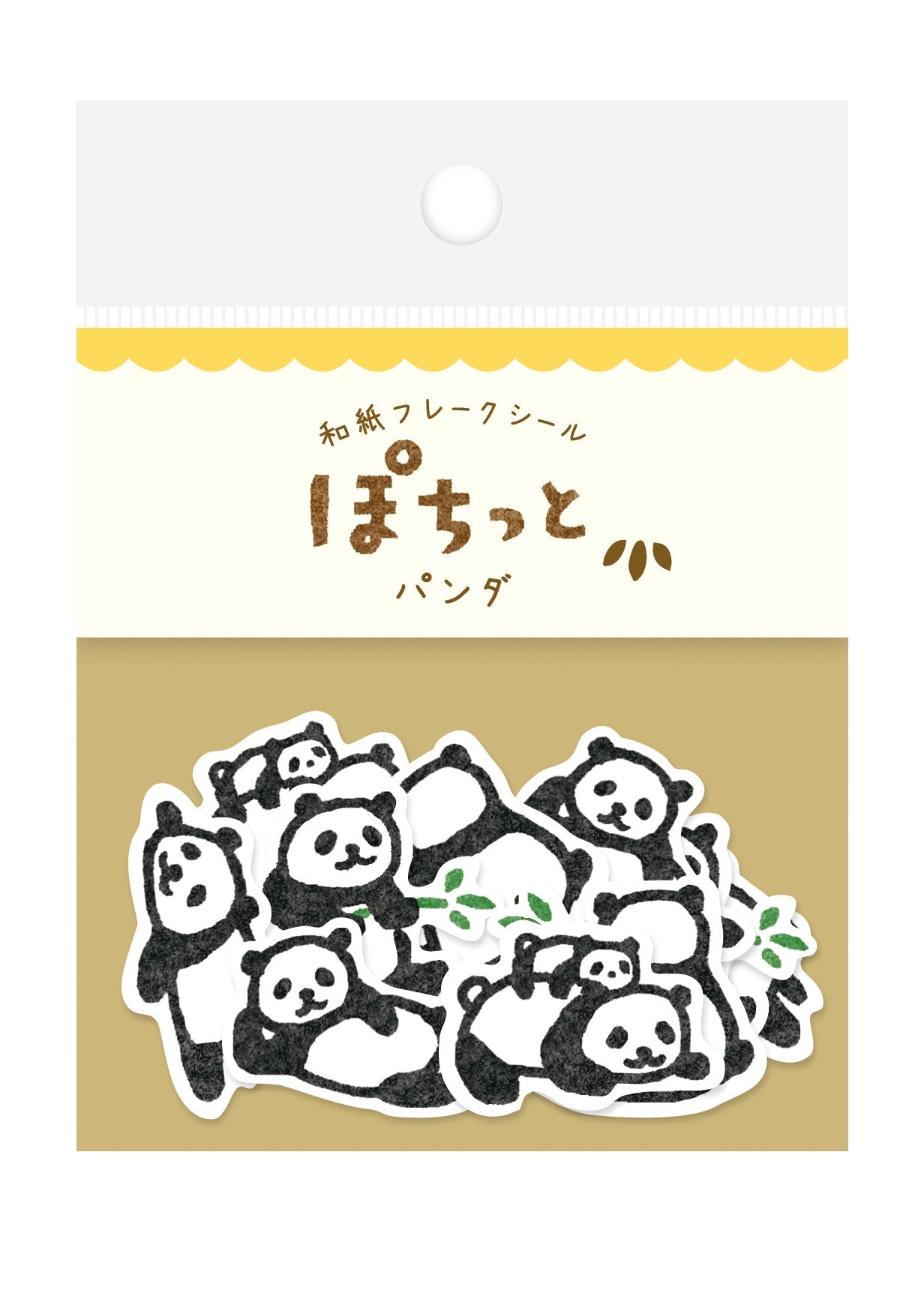 Flake stickers - Panda